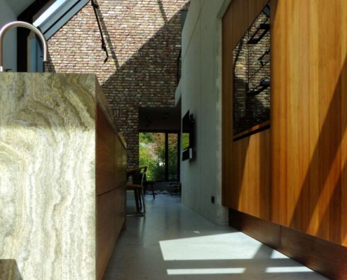 woonbeton voor moderne nieuwbouw woning in Heesch
