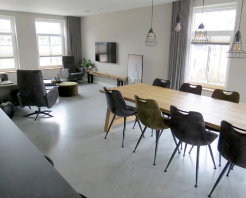 Onderhoudsvriendelijke, moderne vloer van AV Betonvloeren in Sint Oedenrode